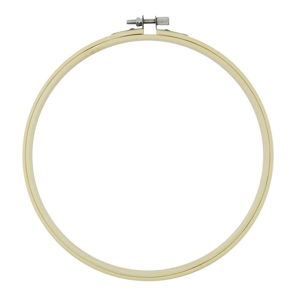 Embroidery For Beginners - 12Pcs Bamboo Embroidery Circle Hoop Set
