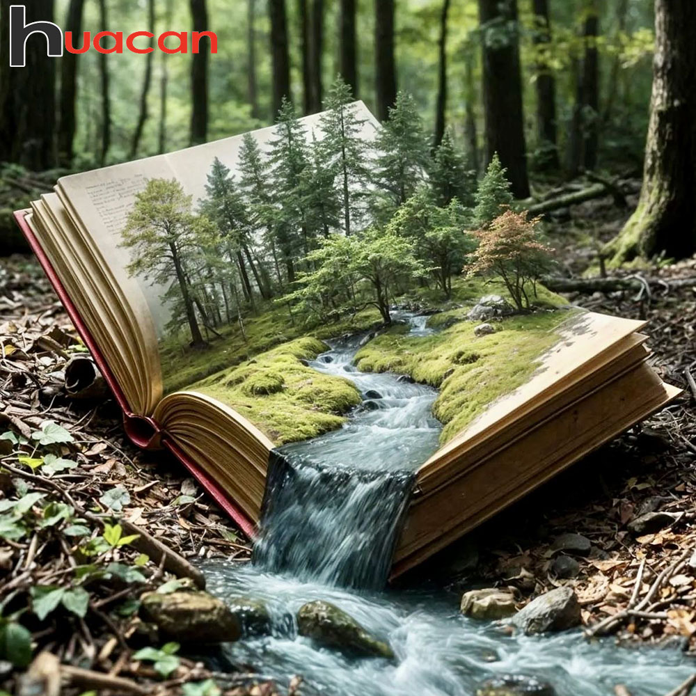 Embroidery Journal Book - Huacan New Arrivals 2025 Diamond Painting