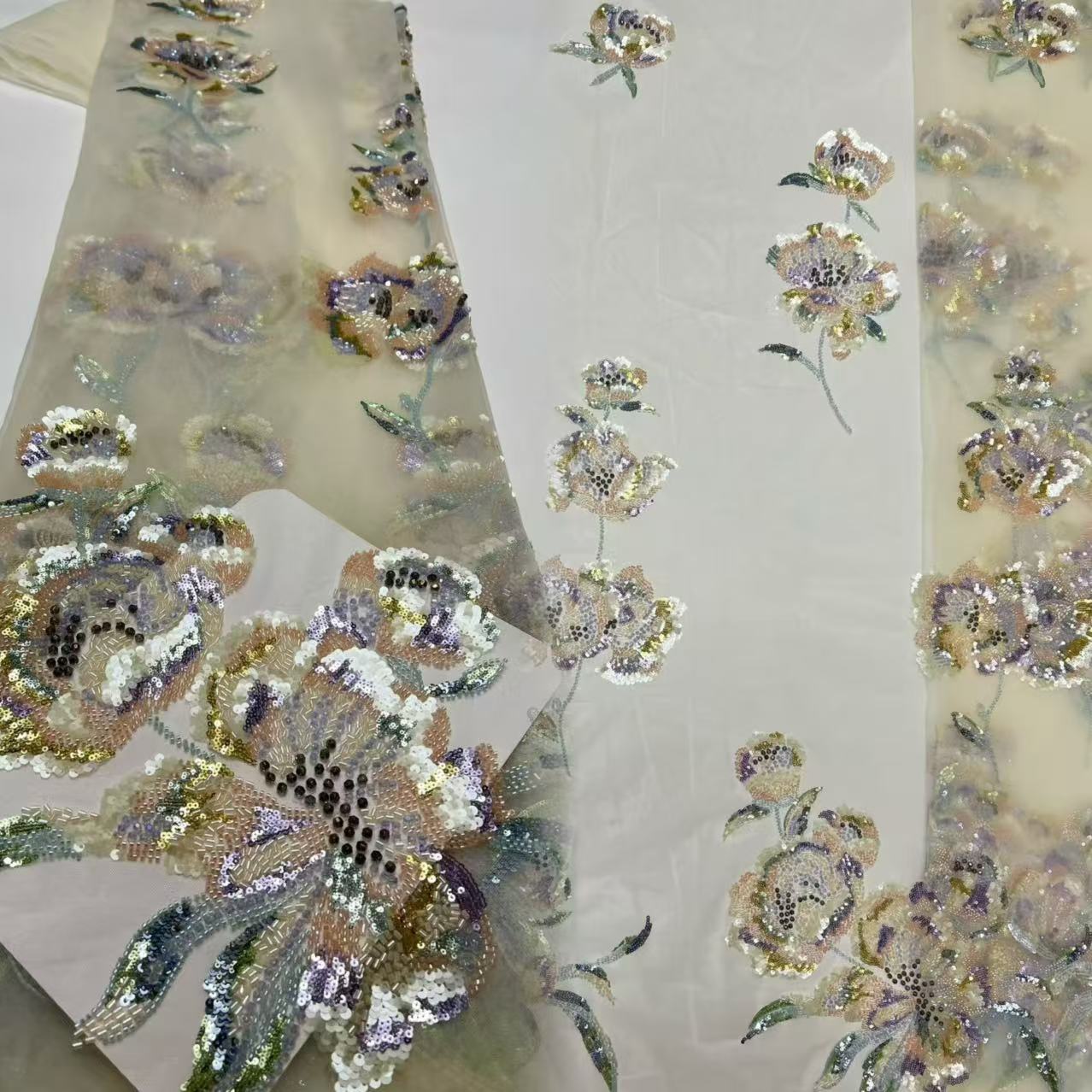Embroidery Net Fabric - New Arrival Nigerian lace Fabric,High Quality