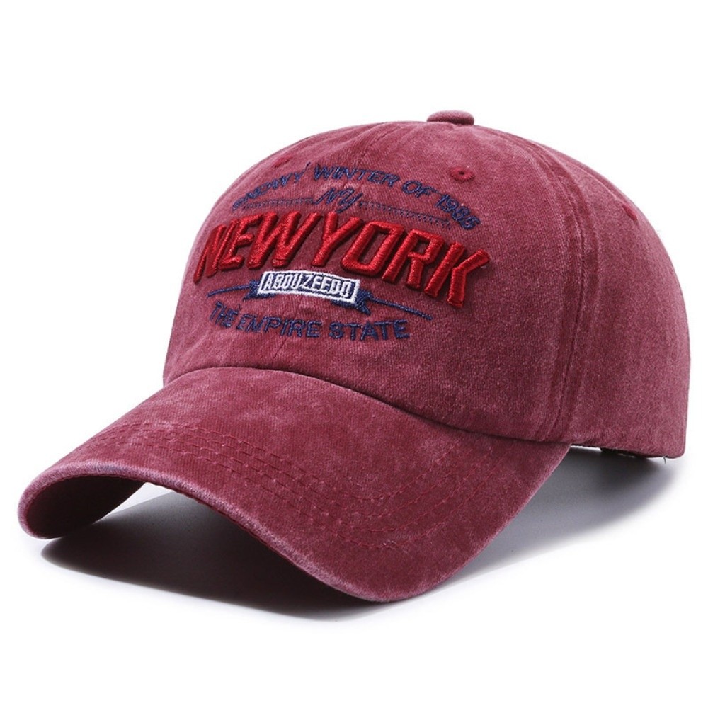 Embroidery York - Fashion NEW YORK Letter Embroidery Baseball