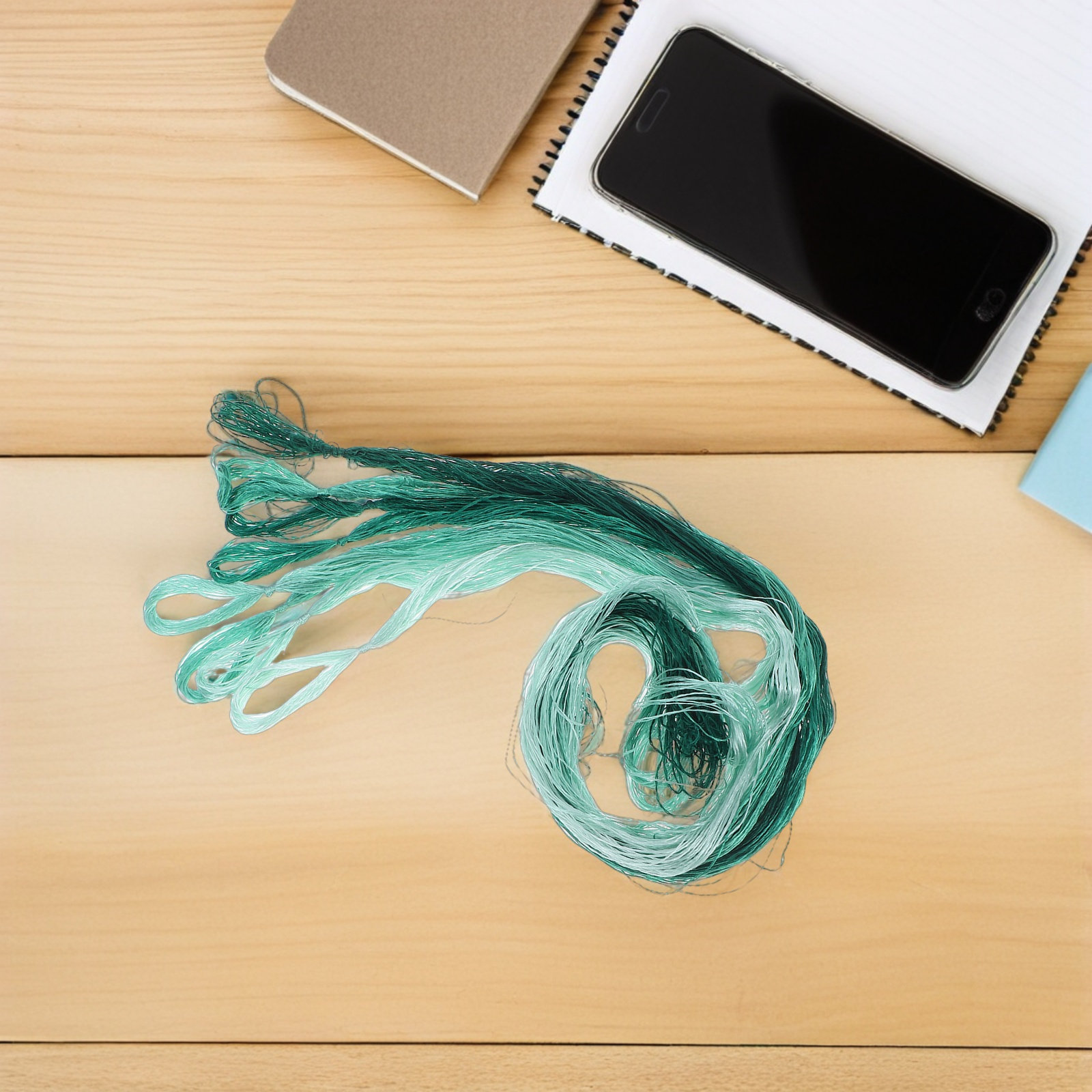 Embroidery Floss - 8Pcs Silk Embroidery Thread Natural Silk