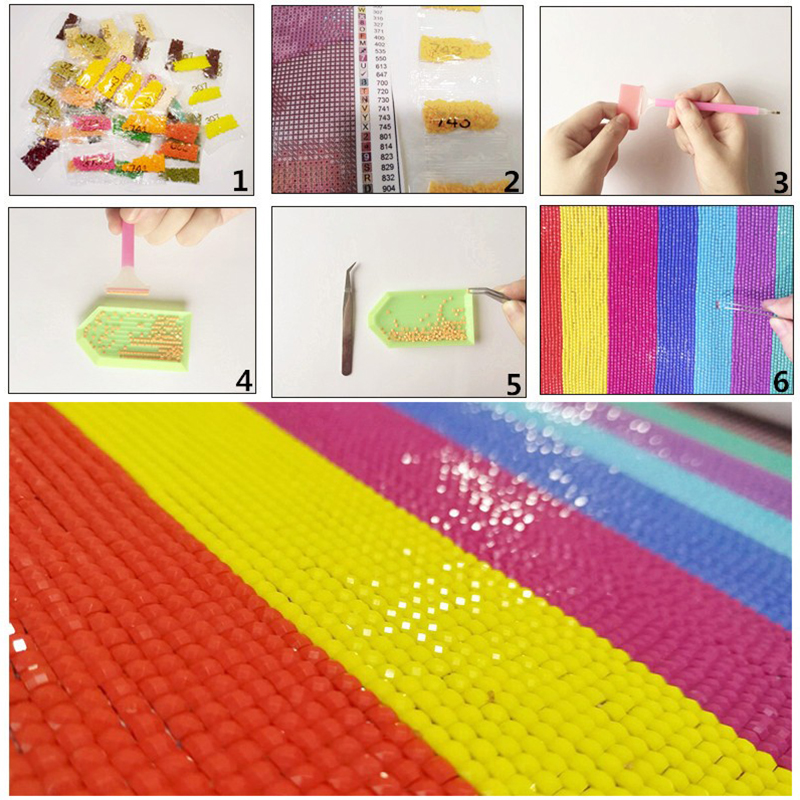 5D DIY Diamond Embroidery City - Embroidery York ulasan dan harga