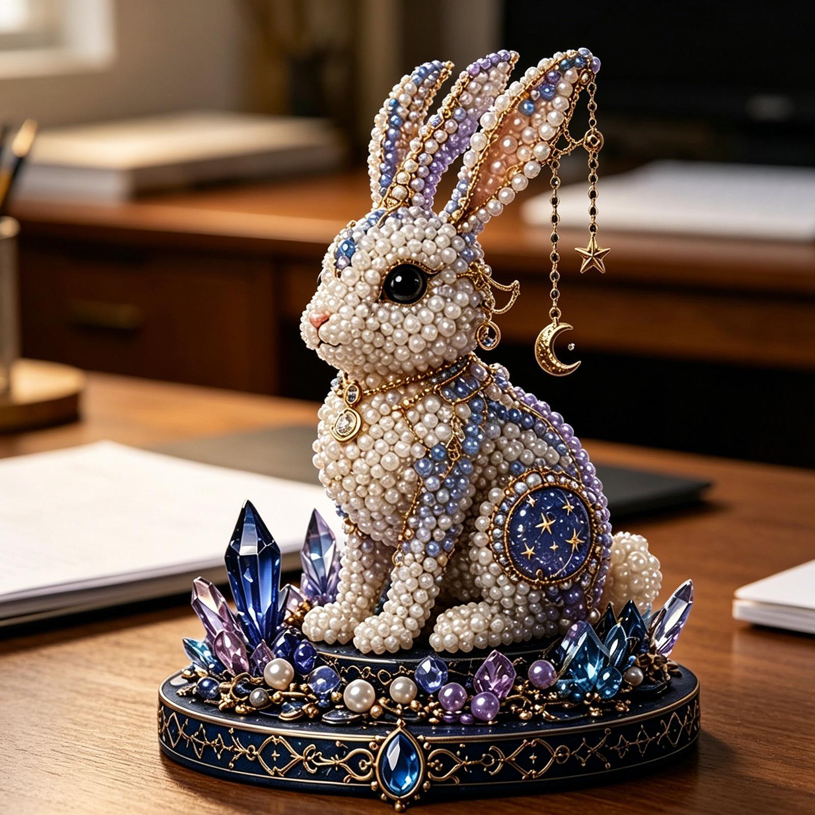 3D Beaded Animal Craft Set Edu - Embroidery For Beginners ulasan dan harga