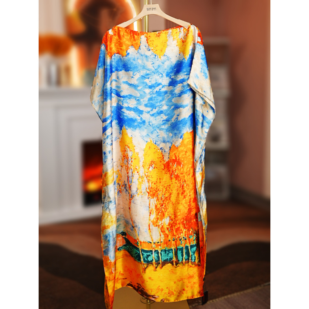 2024 New Plus Size Baju Kaftan - Embroidery Baju ulasan dan harga