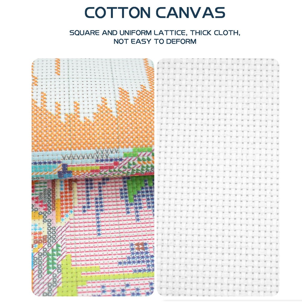 News Pre-Printed Cross Stitch  - Embroidery York ulasan dan harga