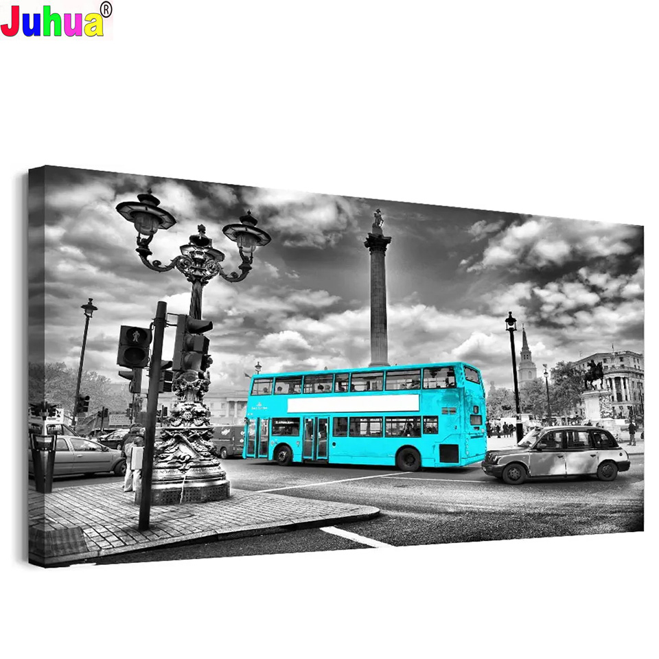 Famous Modern Urban Skyline Ni - Embroidery York ulasan dan harga