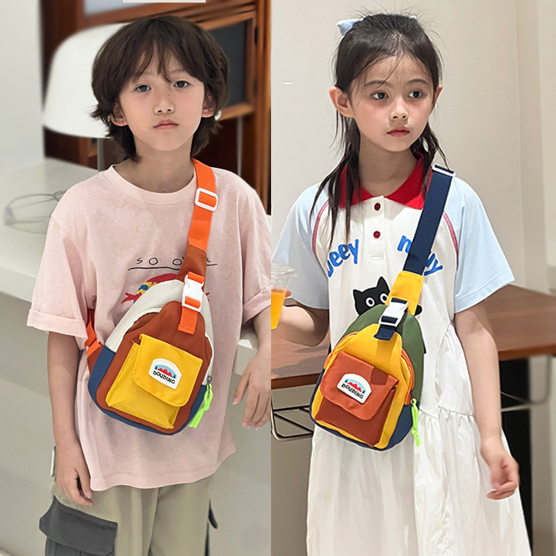 New Fashion Kids Chest Bag Uni - Embroidery Motif ulasan dan harga