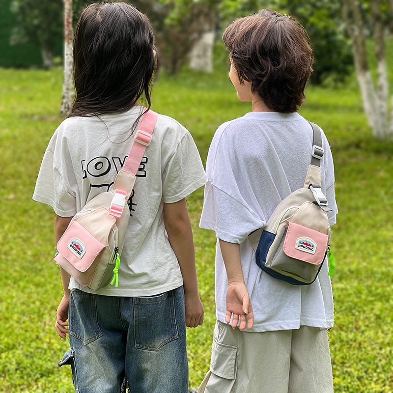 New Fashion Kids Chest Bag Uni - Embroidery Motif ulasan dan harga