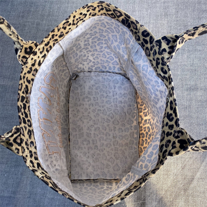 Unisex Leopard Print Embroider - Embroidery Motif ulasan dan harga
