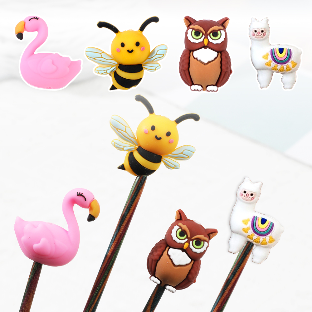 Knitting Needle Stoppers Needl - Stitch Marker Ring ulasan dan harga