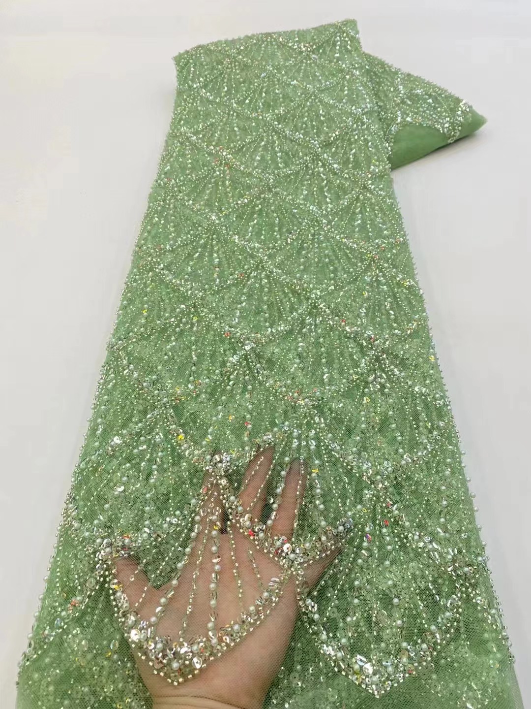 African Tulle Lace Fabric 2026 - Embroidery Net Fabric ulasan dan harga