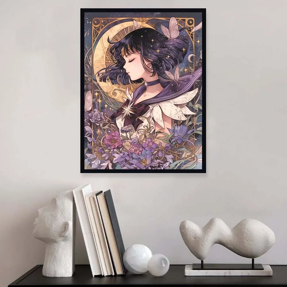 Cartoon Anime Diamond Painting - Embroidery Gift Ideas ulasan dan harga