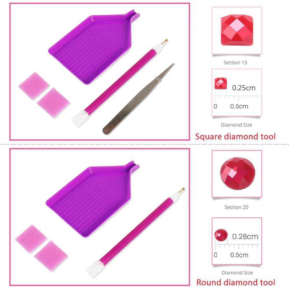 Evershine DIY Full Square Roun - Embroidery Journal Book ulasan dan harga