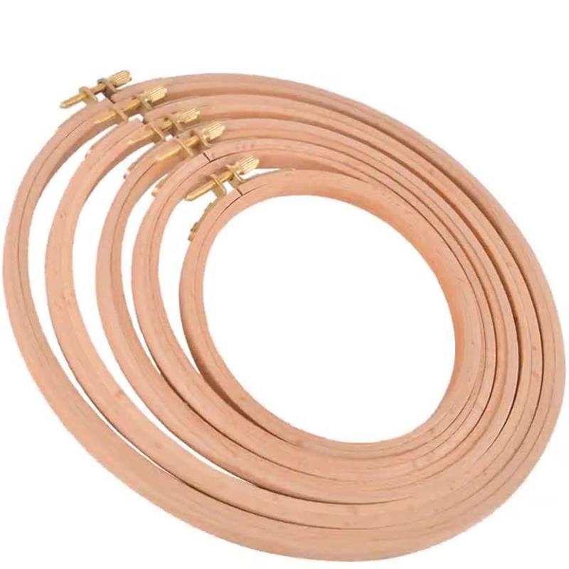 High Quality Beech Wood Embroi - Stitch Marker Ring ulasan dan harga