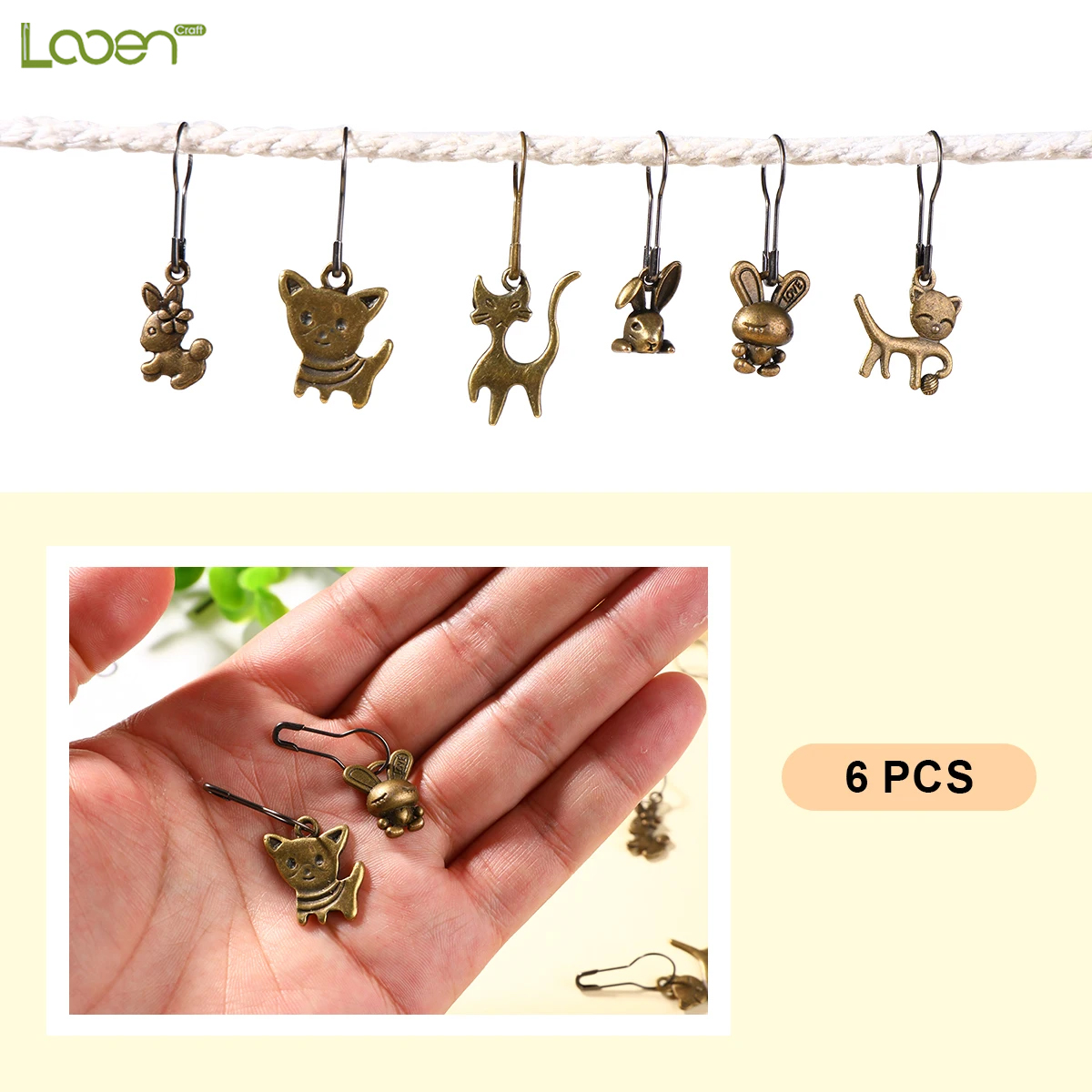 Metal stitch markers for yarn  - Stitch Marker Ring ulasan dan harga