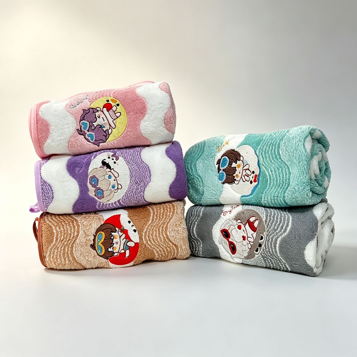 Anime Love and Deepspace Coral - Embroidery Gift Ideas ulasan dan harga