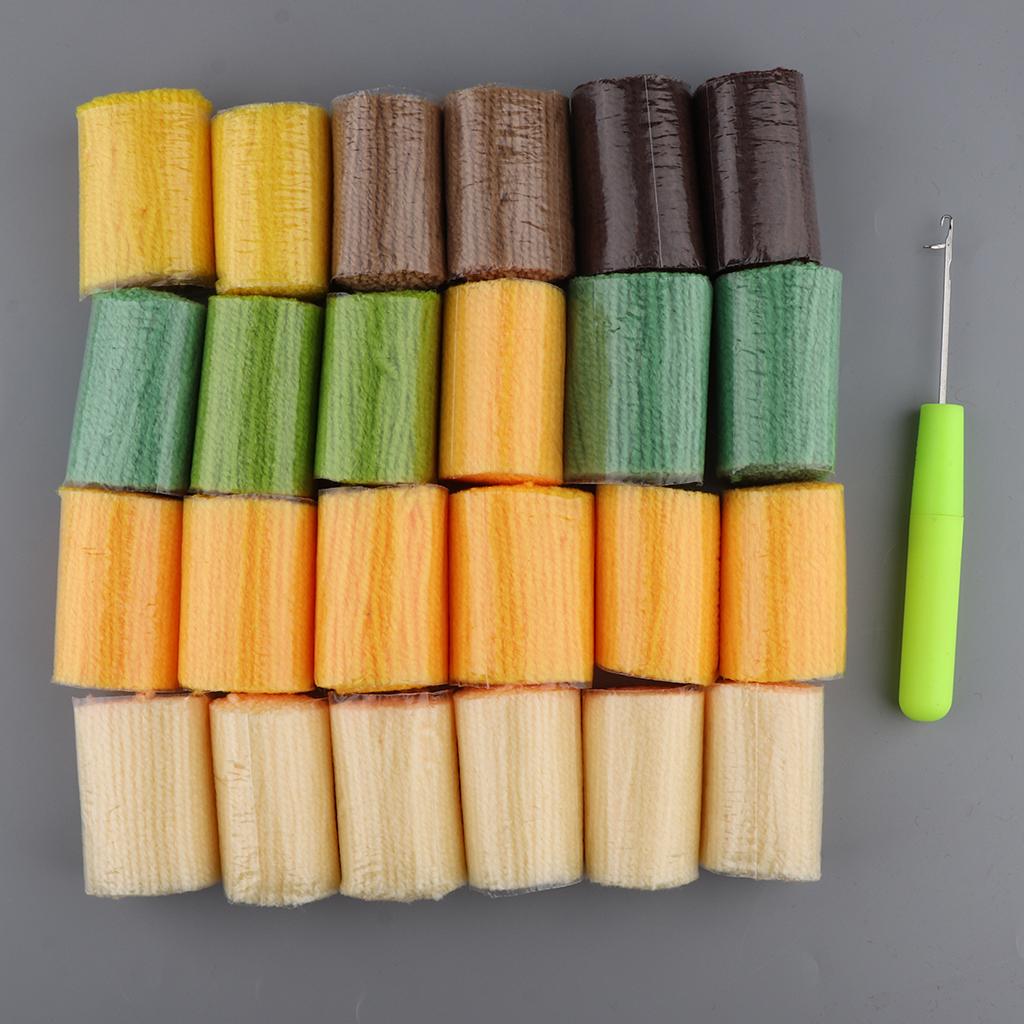Cross Stitch Style Latch Hook  - Embroidery For Beginners ulasan dan harga