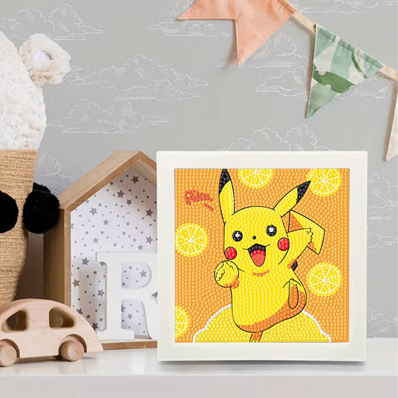 Keeppley&Pokemon Crystal Diamo - Embroidery Gift Ideas ulasan dan harga