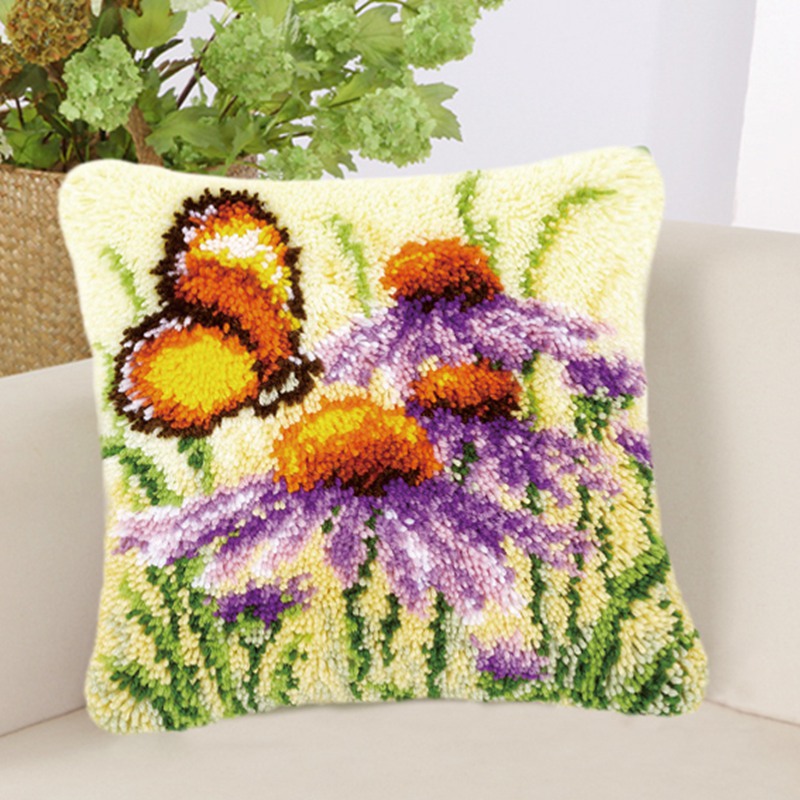 Rose Flower Latch Hook Kits DI - Embroidery Roses ulasan dan harga