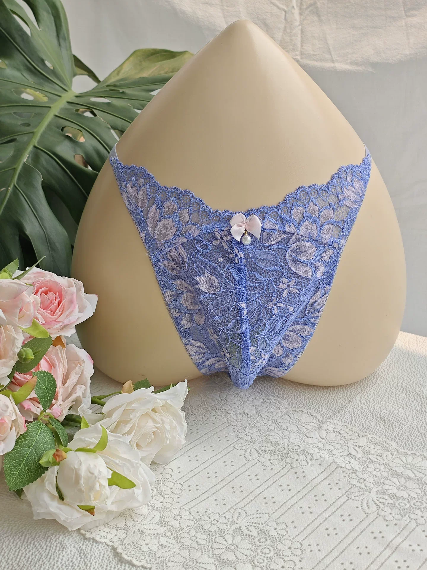 Black Lace Man's T-brief Embro - Embroidery Gift Ideas ulasan dan harga