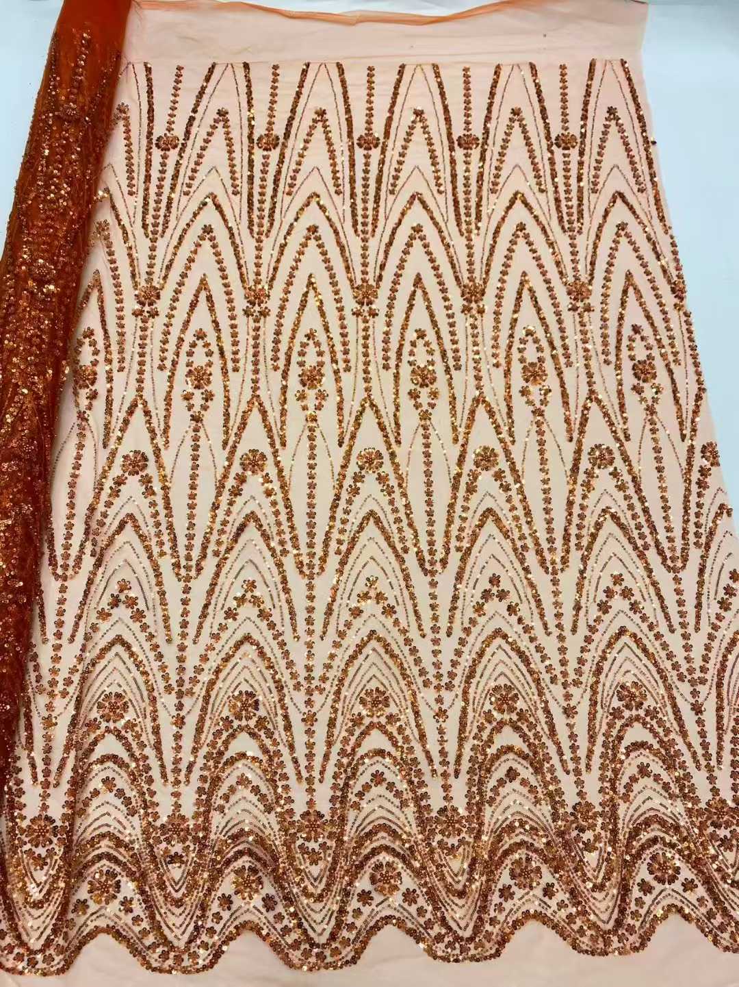 2026 African Nigerian High-Qua - Embroidery Net Fabric ulasan dan harga
