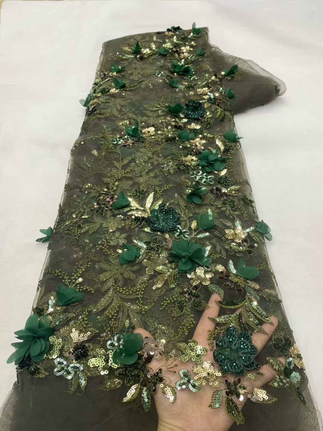 Coomiya Women Dresses Embroide - Embroidery Net Fabric ulasan dan harga