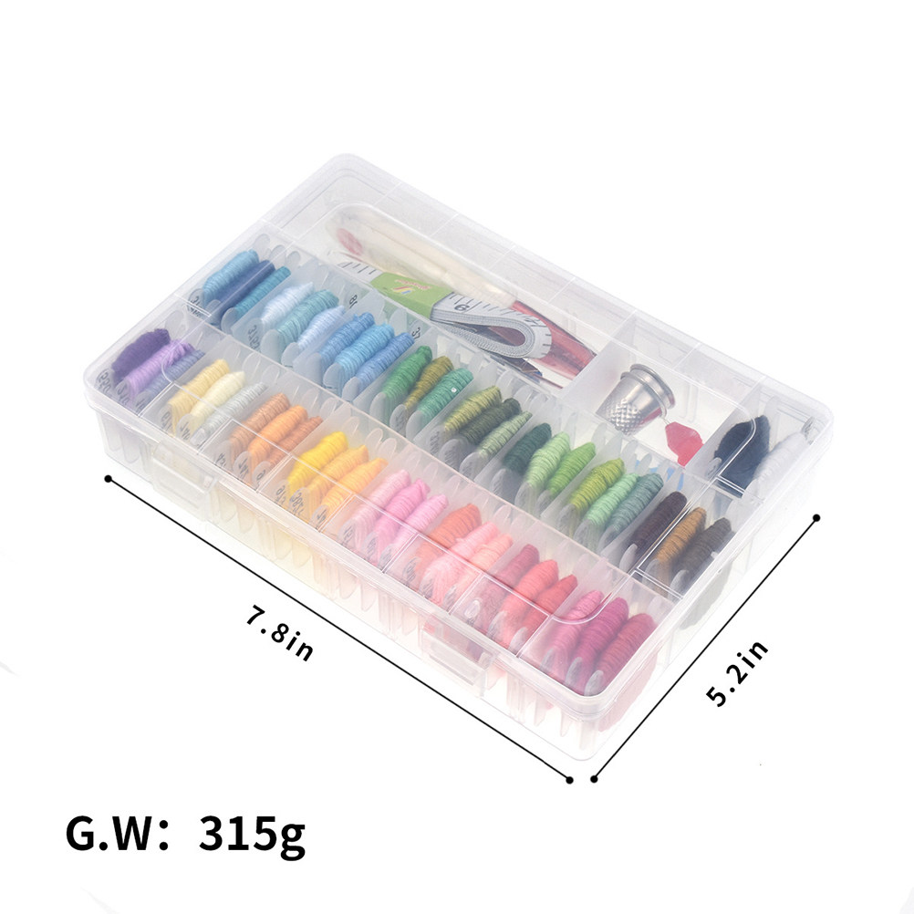 50 Assorted Embroidery Kit wit - Embroidery For Beginners ulasan dan harga