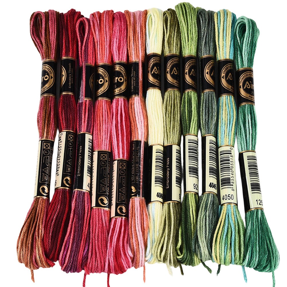 105 Yards Stitch Floss Embroid - Embroidery Floss ulasan dan harga