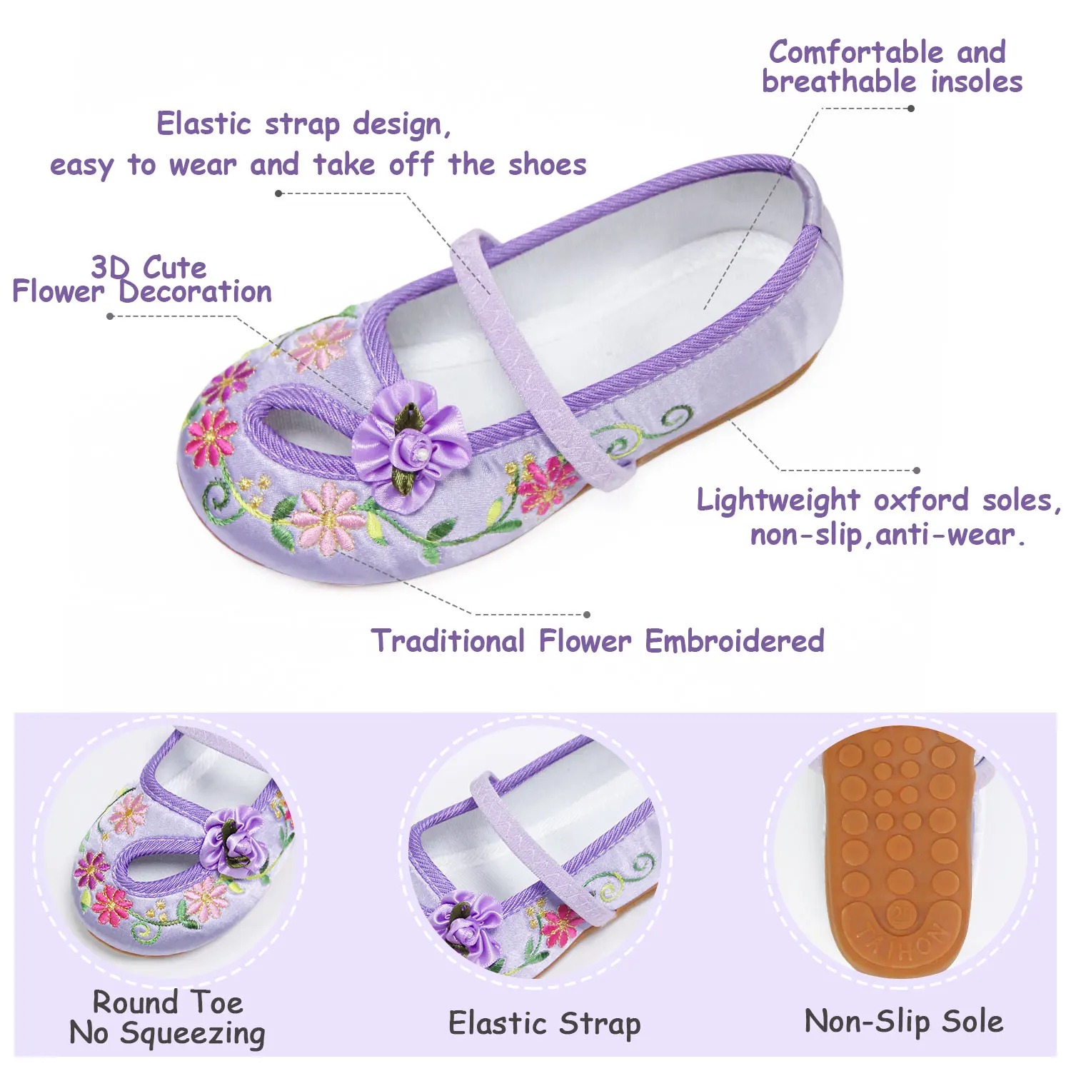 Retro KIds Embroidery Ballet S - Embroidery Roses ulasan dan harga