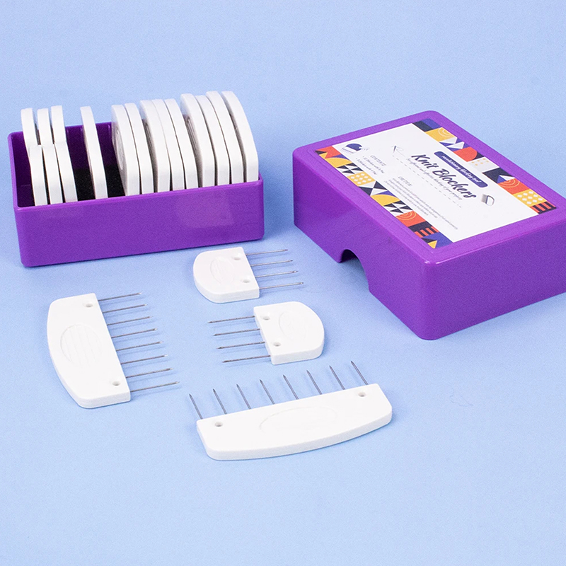 Knit Blockers Set 20Pcs Stainl - Stitch Marker Ring ulasan dan harga