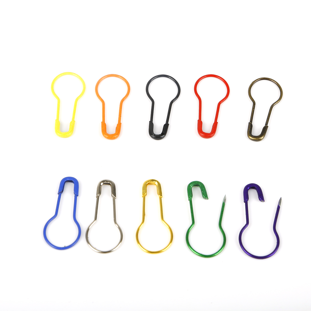 100pcs/lot Colorful Knitting C - Stitch Marker Ring ulasan dan harga