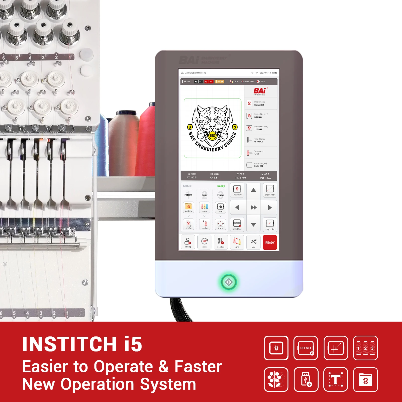 Warehouse High Speed Single He - Embroidery For Beginners ulasan dan harga
